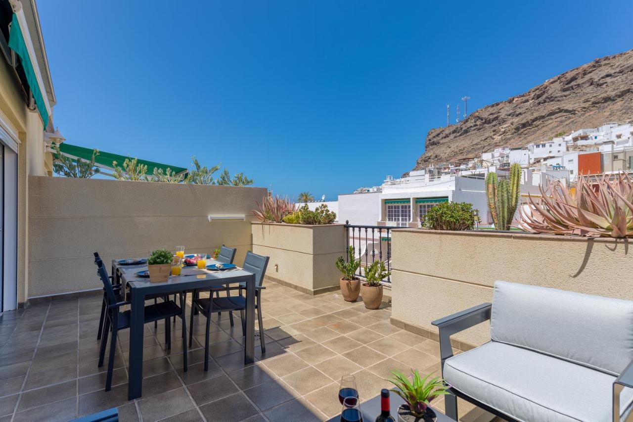 Amarre Moon Appartement Puerto De Mogan Buitenkant foto