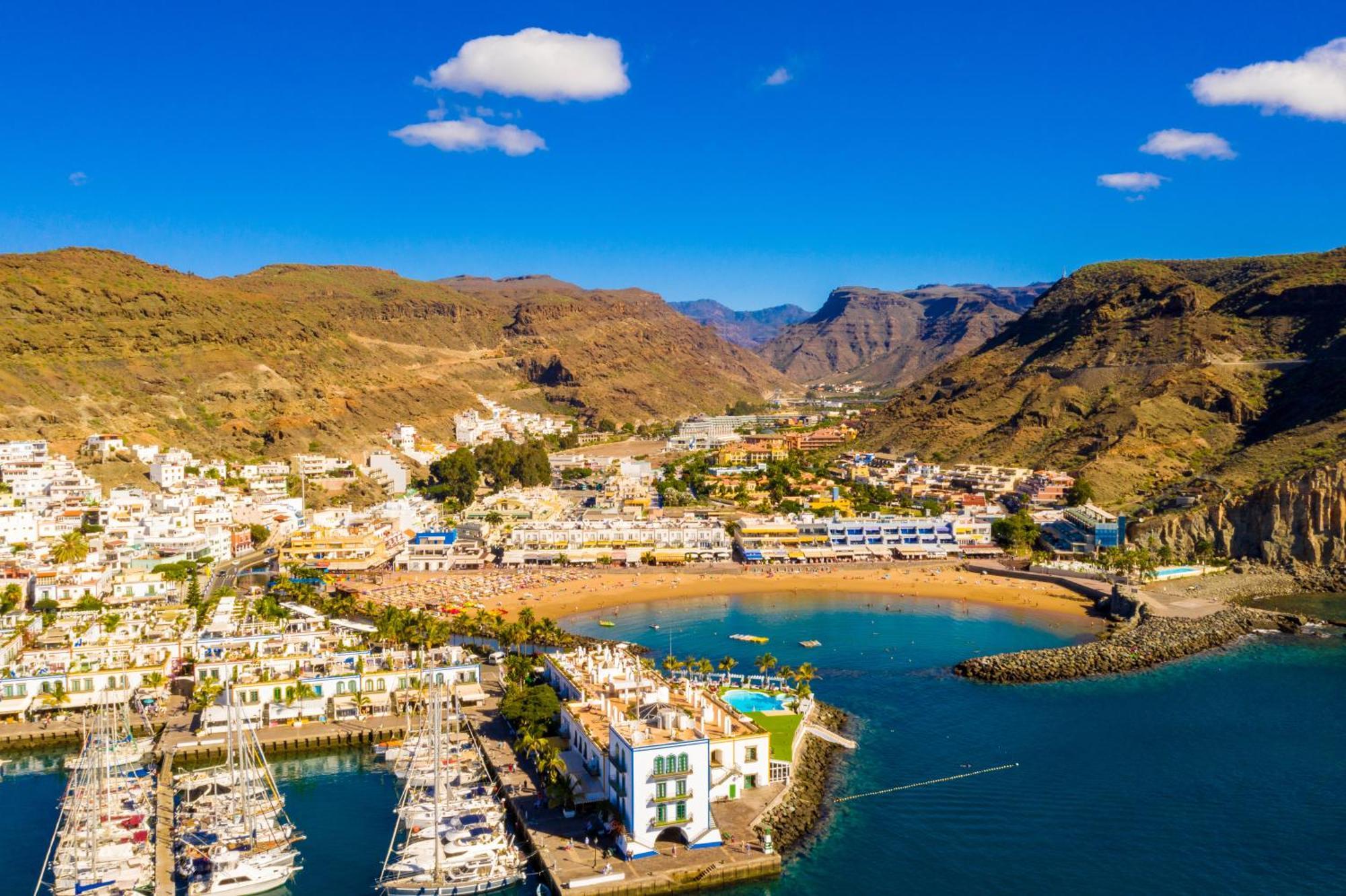 Amarre Moon Appartement Puerto De Mogan Buitenkant foto