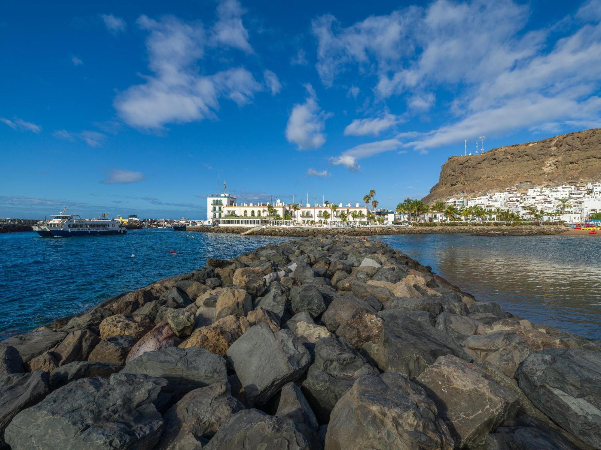 Amarre Moon Appartement Puerto De Mogan Buitenkant foto